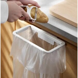 Attach-A-Trash Hanging Trash Bag Holder