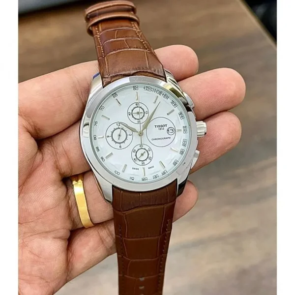 Tissot prx Leather Watch For Men (SW1601)