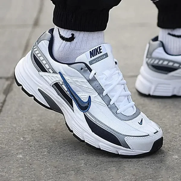 Nike Initiator Low White Navy Shoes (SW1734)