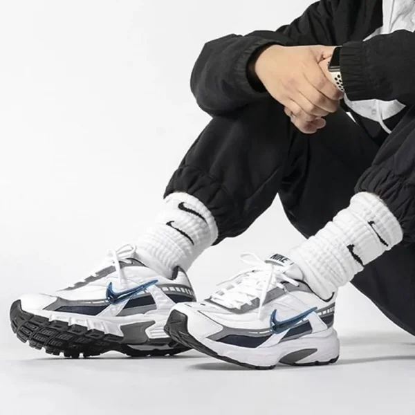 Nike Initiator Low White Navy Shoes (SW1734) - Image 3
