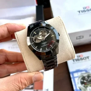 Tissot Automatic Full Black Watch For Men (SW1609)