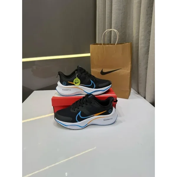 Nike Zoom X Smiley Black Blue Shoes (SW1754) - Image 3