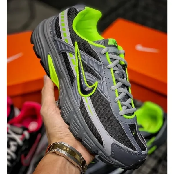 Nike Initiator Black Grey Volt Shoes For Men (SW1767) - Image 2