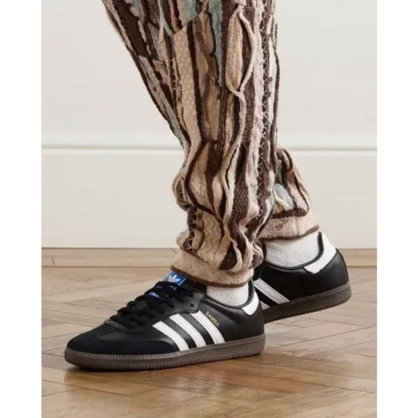 Adidas Samba Black To White Shoes For Men (SW1768) - Image 2