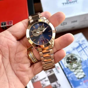 Tissot Auto Rose-Blue Watch For Men (SW1616)
