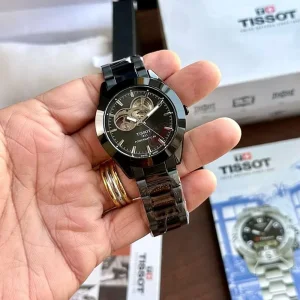 Tissot Auto Black Watch For Men (SW1621)