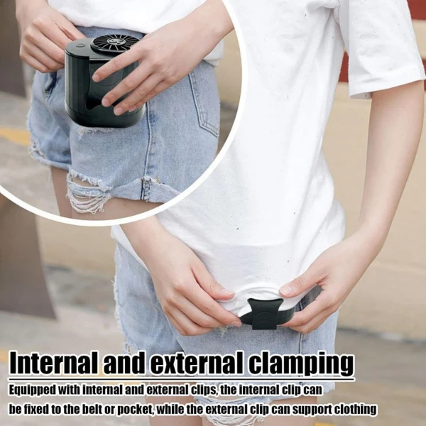 Multifunctional Under Shirt Clip Fan - Image 3