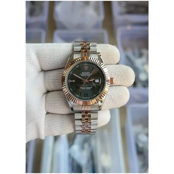 Rolex Oyster Perpetual Date Just Copper Watch For Men (SW1505)
