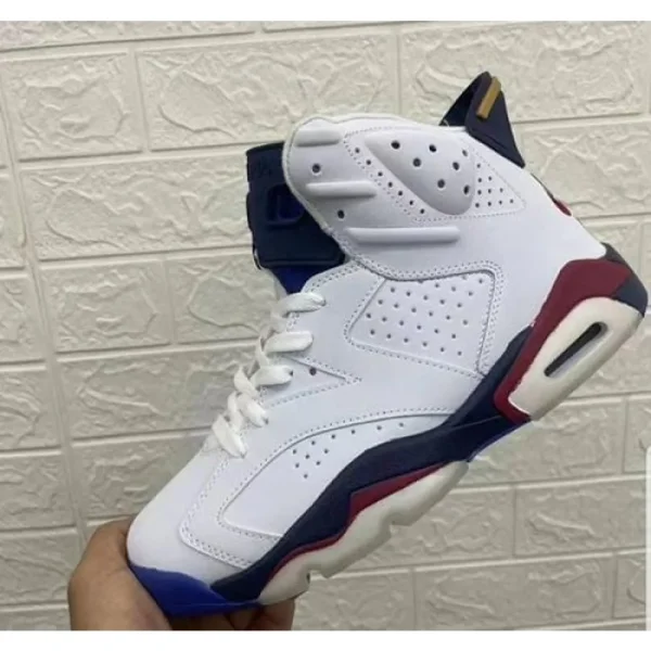 Nike Air Jordan Retro 6 White Shoes For Men (SW1790) - Image 2