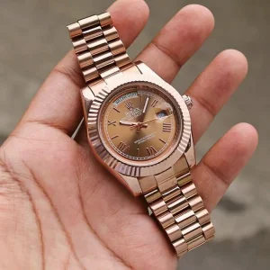 Rolex Oyster Perpetual Day Date Automatic Watch For Men (SW1538)
