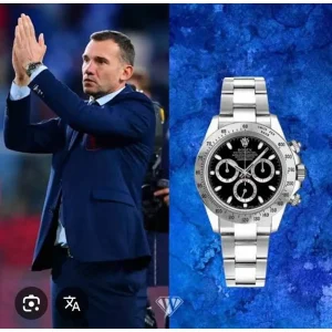 Rolex Daytona Silver Black Limited Edition Watch For Men (SW1544)