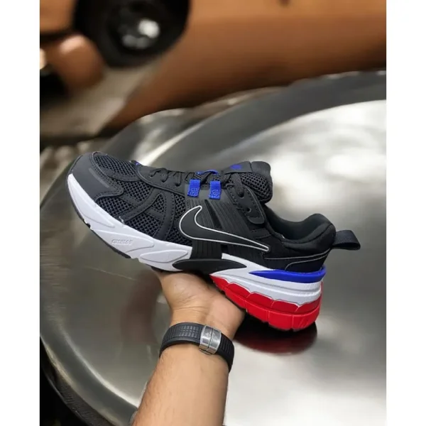 Nike V2k Run Black White Red Shoes For Men (SW1794) - Image 3