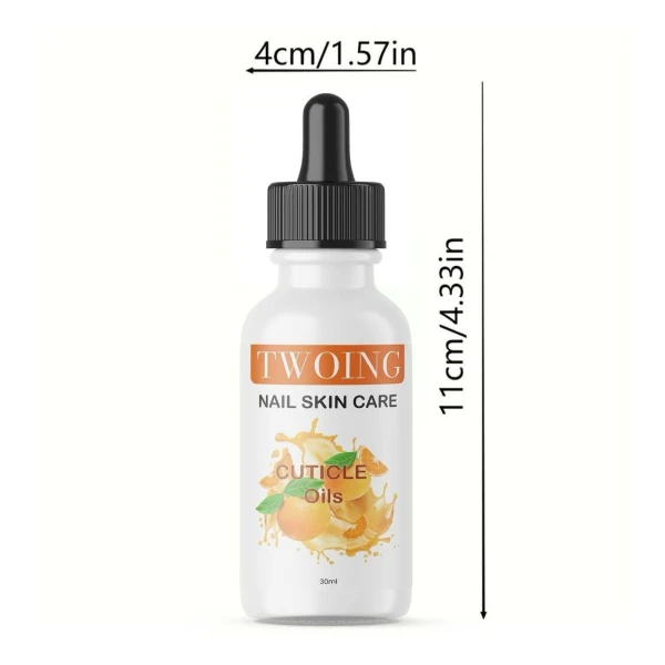 Twoing Nail Skin Care Cuticle Oils 30ml Nourishing Elixir For Beautiful Nails (Pack Of 2) - Image 3