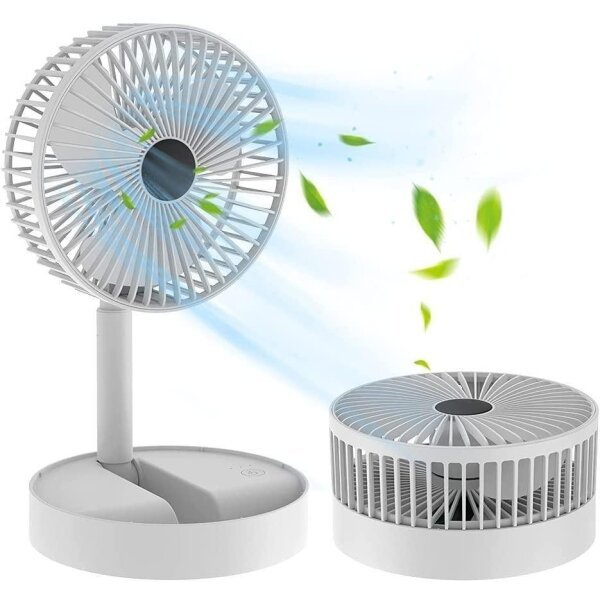 Powerful Rechargeable High Speed Table Desk Fan