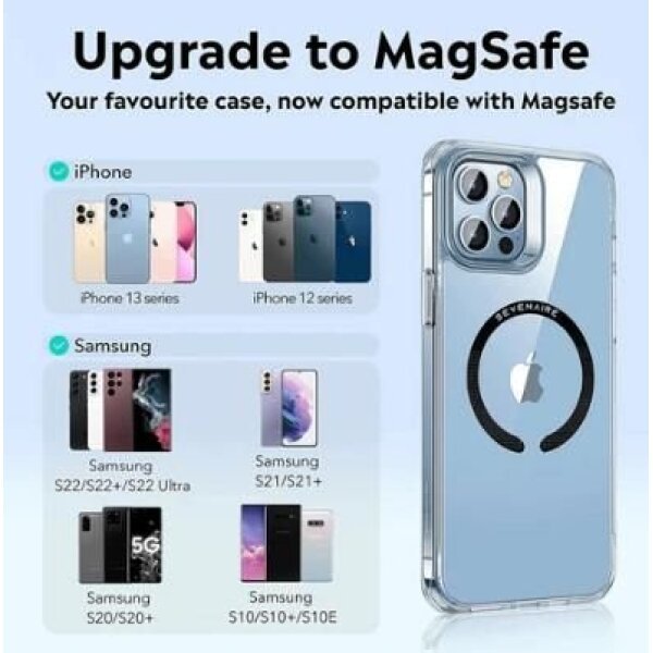 Magnetic Metal Plate Ring For Magsafe Wireless Charger - Image 3