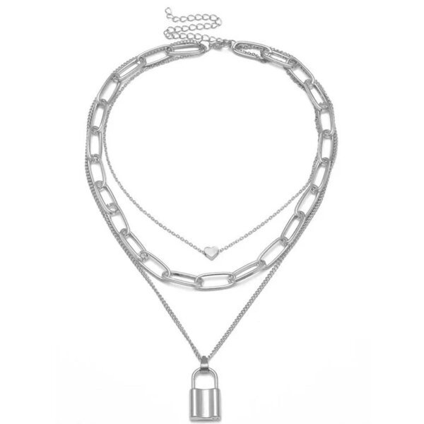 Silver Plated Stylish Necklace - Image 2