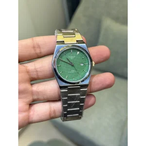 Tissot PRX Powermatic Silver Green Watch For Men (SW1658)