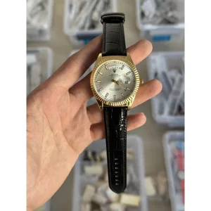 Rolex Day-Date Quartz Watch For Men (SW1560)