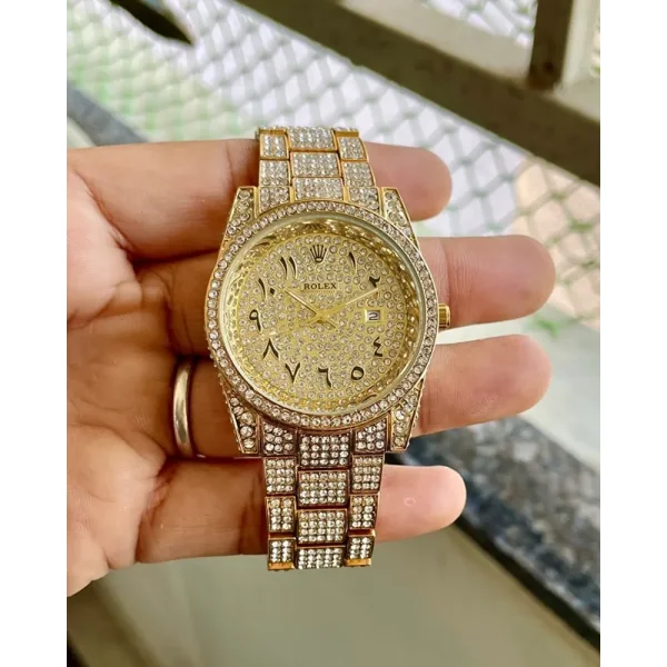 Rolex Dimond Watch For Men (SW1565)