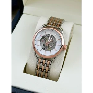 Fossil Watch Automatic Two tune White For Women (SW977)