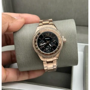 Fossil Watch Diamond Chronograph Roman For Women (SW990)
