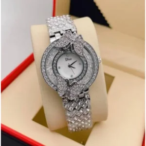 Dior Watch Fly Full Silver For Women (SW991)