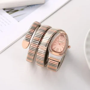 Bvlgari Watch Serpenti Snake Copper-Pink For Women (SW1019)