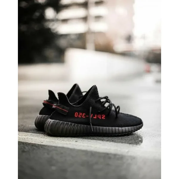 Adidas Yeezy 350 Core Bred Shoes For Men (SW1364) - Image 3