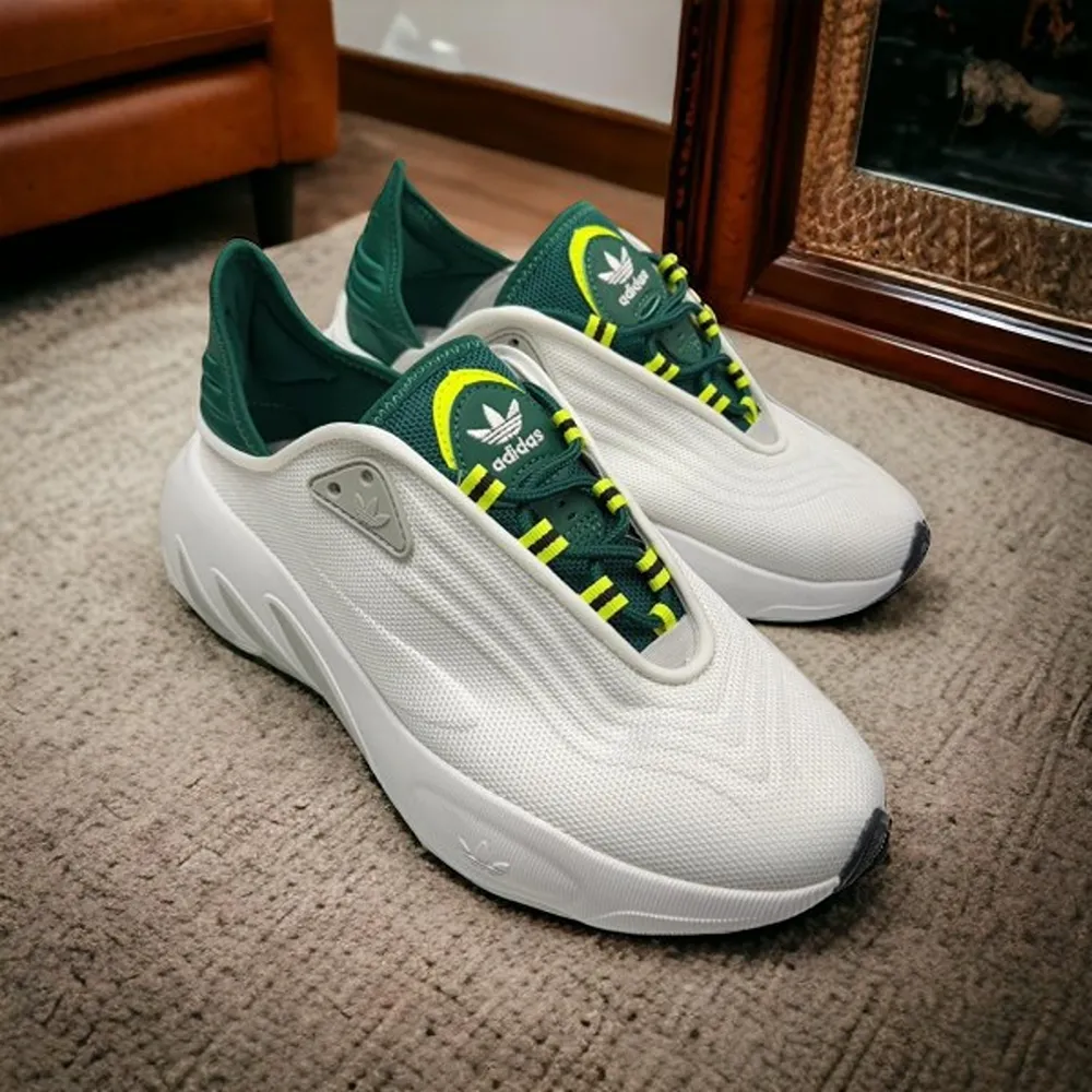 Adidas Adifoam White Green Shoes For Men (SW841)