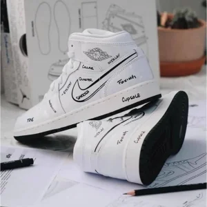 Nike Jordan Retro 1 Mid Shoes For Men (SW846)