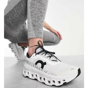 On Cloud Monster All White Shoes For Men (SW771)