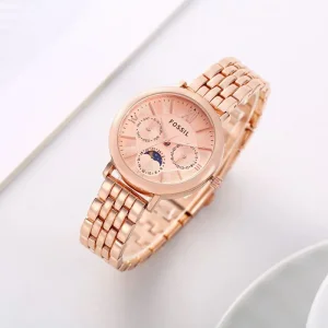 Fossil Watch Jacqueline Sun Moon Copper For Women (SW553)