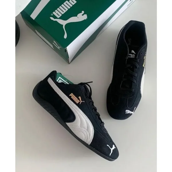 Puma Speedcat Black White Shoes For Men (SW776) - Image 4