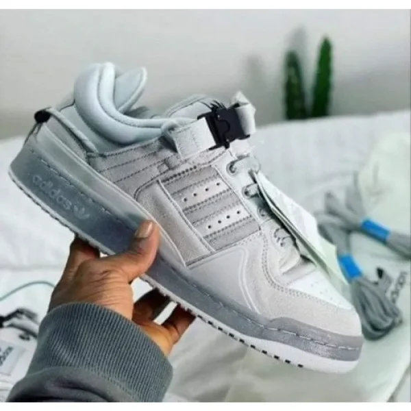 Adidas Fourm Bad Bunny Grey Shoes For Men (SW897) - Image 2