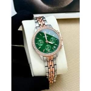 Fossil Watch Neutra Chronograph Two tune Green For Women (SW970)