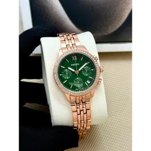 Fossil Watch Neutra Chronograph Green Dial For Women (SW972)