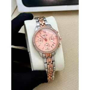 Fossil Watch Neutra Chronograph Rosegold Two tune For Women (SW973)