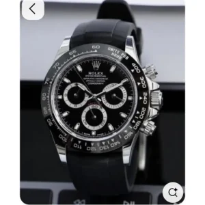First Copy Rolex Watch Daytona Two Tone – Full Black (SUP708)