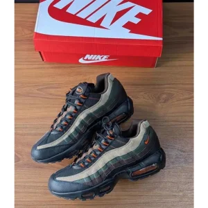 First Copy Nike Air Max 95 Dark Army Shoes (SUP2736)