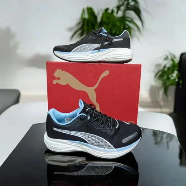 Puma Deviate Nitro 2 Black Blue Shoes