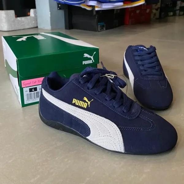First Copy Puma Speedcat Navy White Shoes (SUP2826) - Image 3