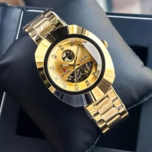 First Copy Rado Watch Full Gold For Men (SW914)