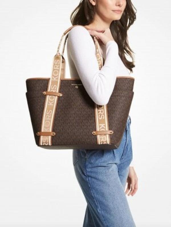 Michael Kors Maeve Tote Bag Dust Bag Sling Belt (SW8213)