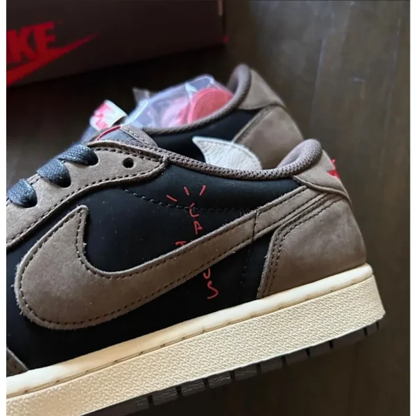  First Copy Air Jordan 1 Low X Travis Scott Shoes For Men (SUP6092) - Image 3