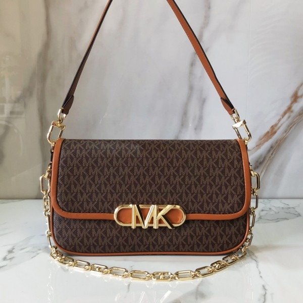 Michael Kors Shoulder Bag Parker Medium Logo With Dust Bag And OG Box (SW8153)