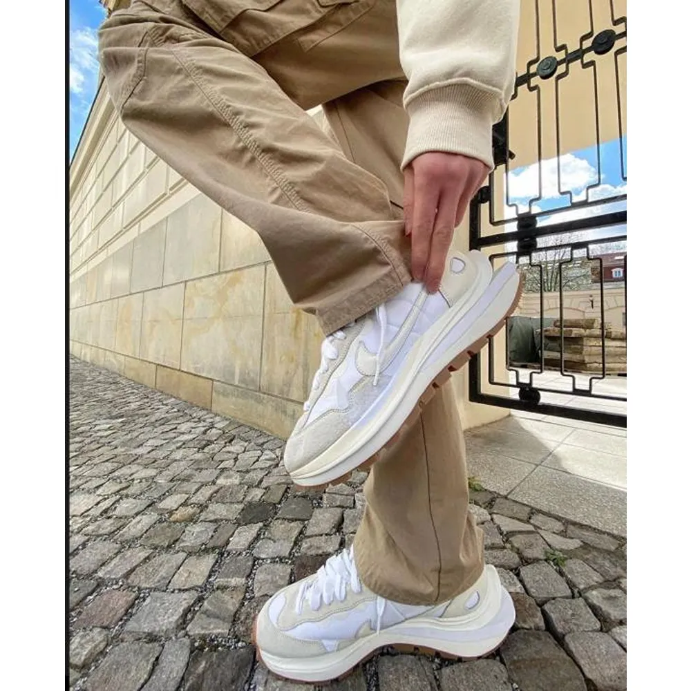 Nike Sacai X Vapour Waffle Sail Shoes