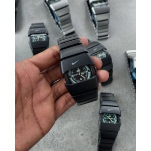First Copy Nike Triax Watch Black (SW7833)