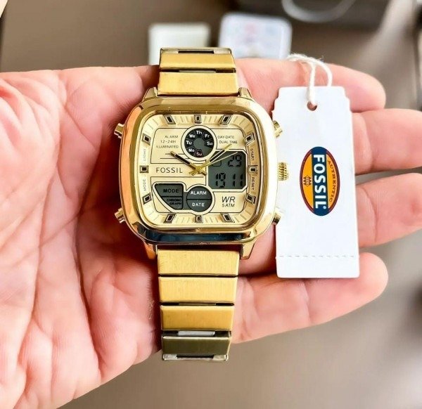 First Copy Fossil Dual Time Watch (SW8651)