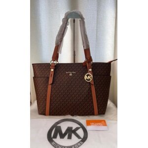 Michael Kors Tote Bag Sullivan Saffiano With Dust Bag & Mk Logo (SW8248)
