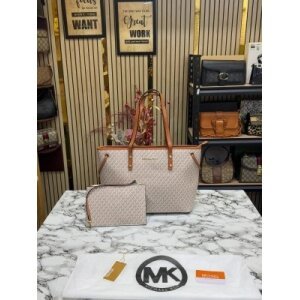 Michael Kors Handbag Jet Set Travel Bag With Wallet (SW8195)